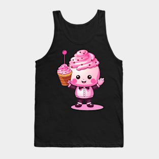 kawaii Ice cream  T-Shirt cute Candy food gilrl funny Tank Top